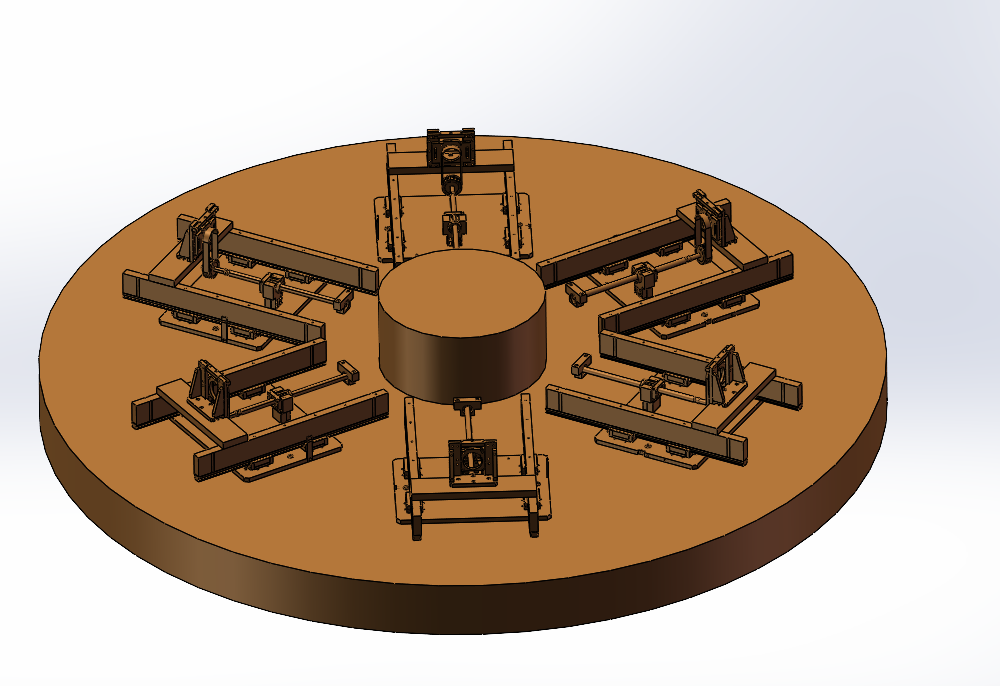 镜头测试标定设备